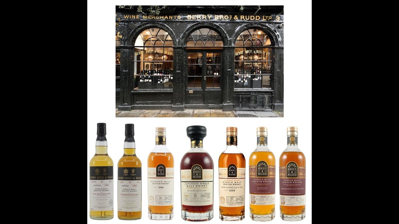 Berry Bros & Rudd 1999 ウイスキペディア The Berry Bros. & Rudd Lost & Found Tasting - YouTube