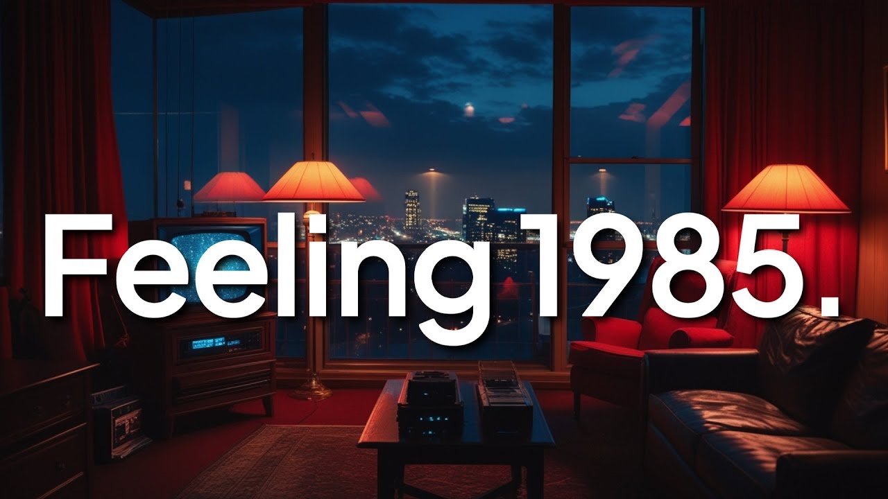 Warm Light in the City 1985 | Lofi Synthwave Retrowave Chill Music | 80s Beats & Relaxing Study BGM