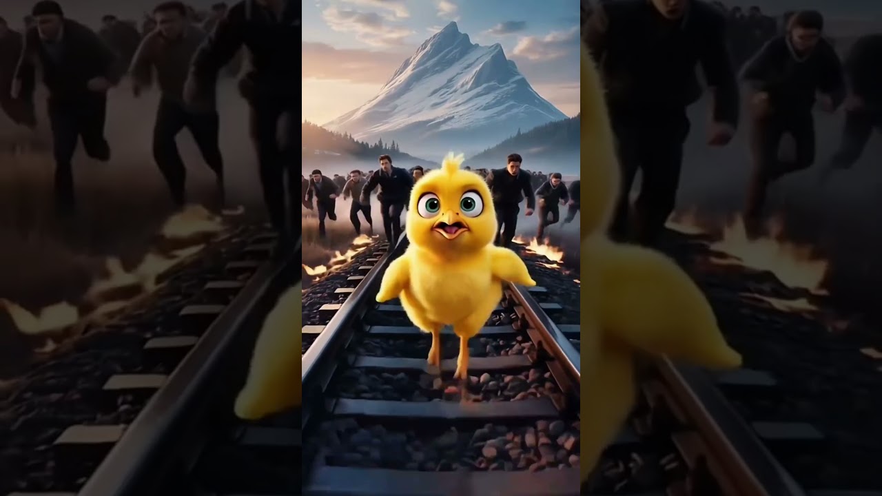 "Little Chick Becomes a Hero | Saves Pregnant Woman from Train Fire | Short Emotional Story"