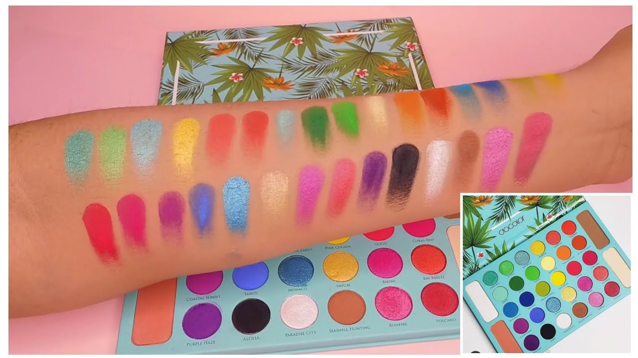 PALETA TROPICAL DOCOLOR / RESEÑA Y SWATCHES video phone beyonce mp3