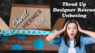 BEST Thred Up Designer Box EVER!!! Watch to the end, it's worth it! Subscribe for more fun unboxings