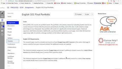 English 101 Final Portfolio Make sure to Watch!