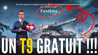 Un Tier 9 GRATUIT (encore), le FANTOME sur World of Tanks