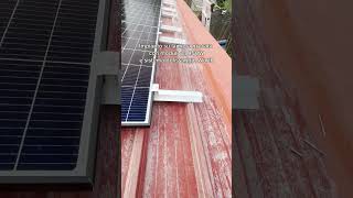 Impianto fotovoltaico su lamiera grecata con sistema di fissaggio Wurth