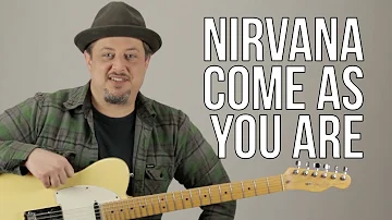 Nirvana - Come As You Are - Guitar Lesson - How to Play on guitar - Kurt Cobain