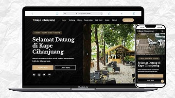 Website Coffee Shop Laravel 12 + MySQL | Fullstack Dinamis & Modern Websites