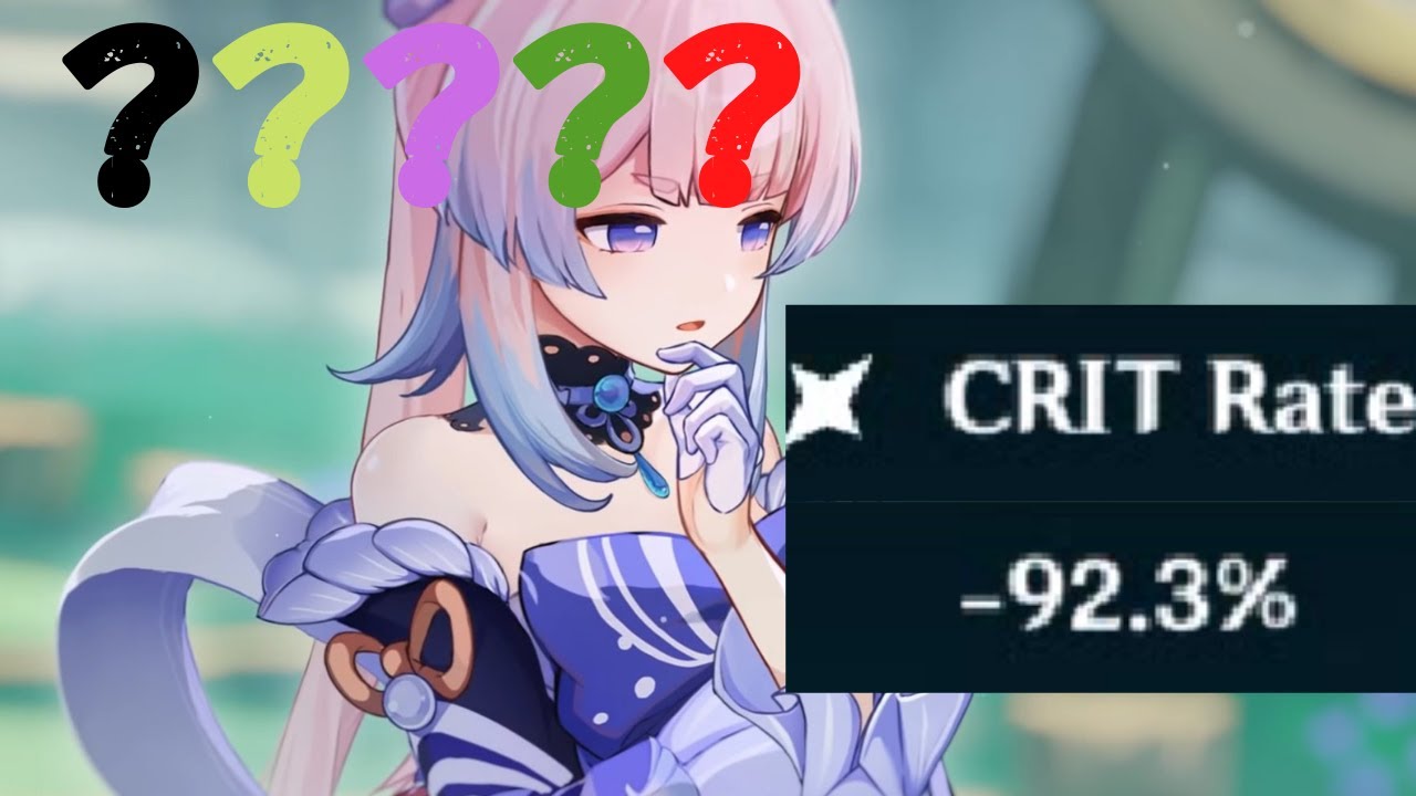 When New Player can't take NEGATIVE CRIT RATE on KOKOMI | Genshin Impact
