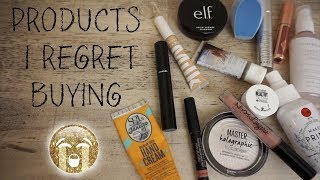 DISAPPOINTING PRODUCTS | MAKEUP FAILS | YOUNG WILD AND POLISHED