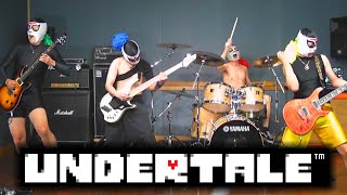 Undertale - MEGALOVANIA  (EXTREME BAND COVER) 【アンダーテール】メガロバニア 激しく演奏してみた！