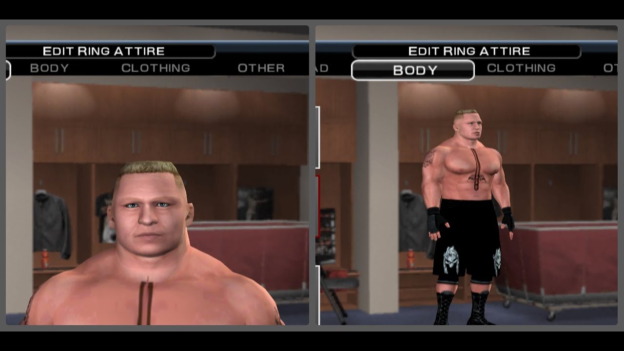 WRESTLEMANIA 36 BROCK LESNAR 2020 CAW FORMULA SVR 2011 PS2 HD