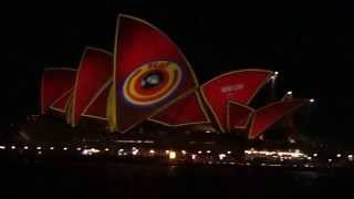 sydney light show 2013 (full opera house)
