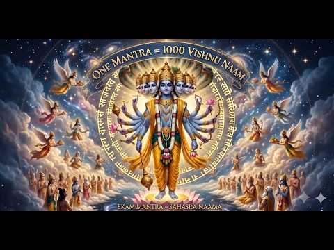 Listen To This 5 Minutes Every day & See the Miracle | Ananta Mantra | Vishnu Ekakshar Sahasranaam
