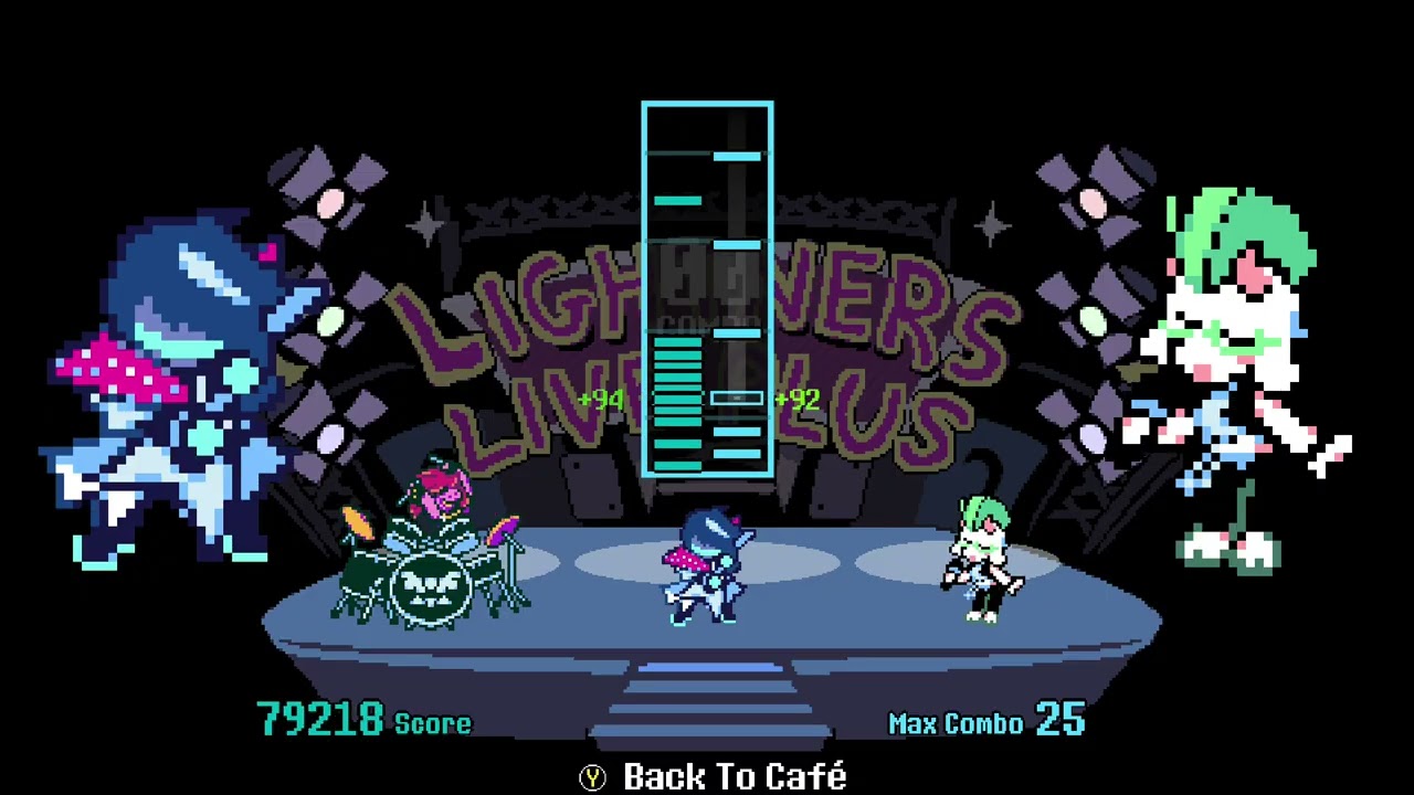 Deltarune Lightners Live Plus: through fire and flames