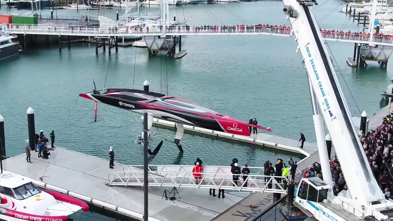 America's Cup: Launch of the ETNZ AC75