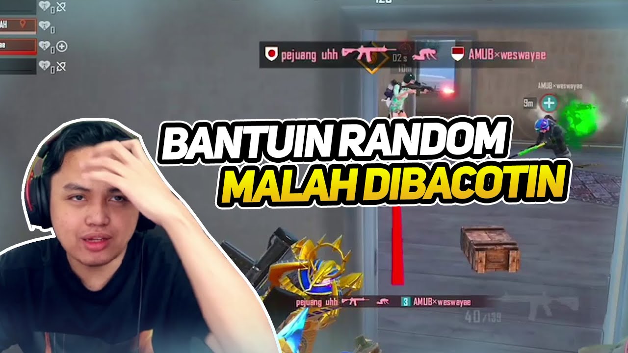 Random Habis ditolongin Malah Bacot – PUBG Mobile Indonesia