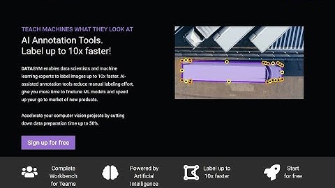 DataGym.ai - AI Annotation Tools for Machine Learning. Label 10x faster!