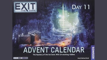 Exit The Advent Calendar - The Mystery of the Ice Cave - Day 11