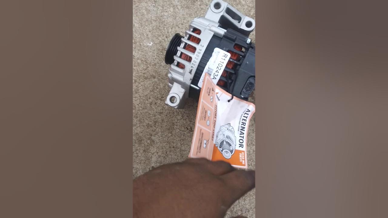 2010 Chevy Malibu ltz alternator change - YouTube