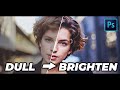 How to make Photos Brighten in Photoshop with One Click