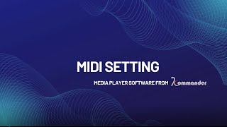 Kommander - MIDI setup tutorial