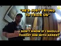 Cops Didn’t Know If They Wanted To Threat Him With Arrest At Records Office 