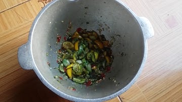 Cách làm món cà đắng | đặc sản ê đê