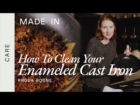 How to Clean Enameled Cast Iron Cookware - The Irishman's Wife