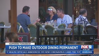 Outdoor Dining One Step Closer to Becoming Permanent