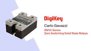 RM1A Series Zero Switching Solid State Relays from Carlo Gavazzi PIO | DigiKey