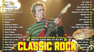 Best Classic Rock Songs 70s 80s 90s 💽 Queen, Guns N Roses, Metallica, ACDC, U2, Aerosmith, Bon Jovi