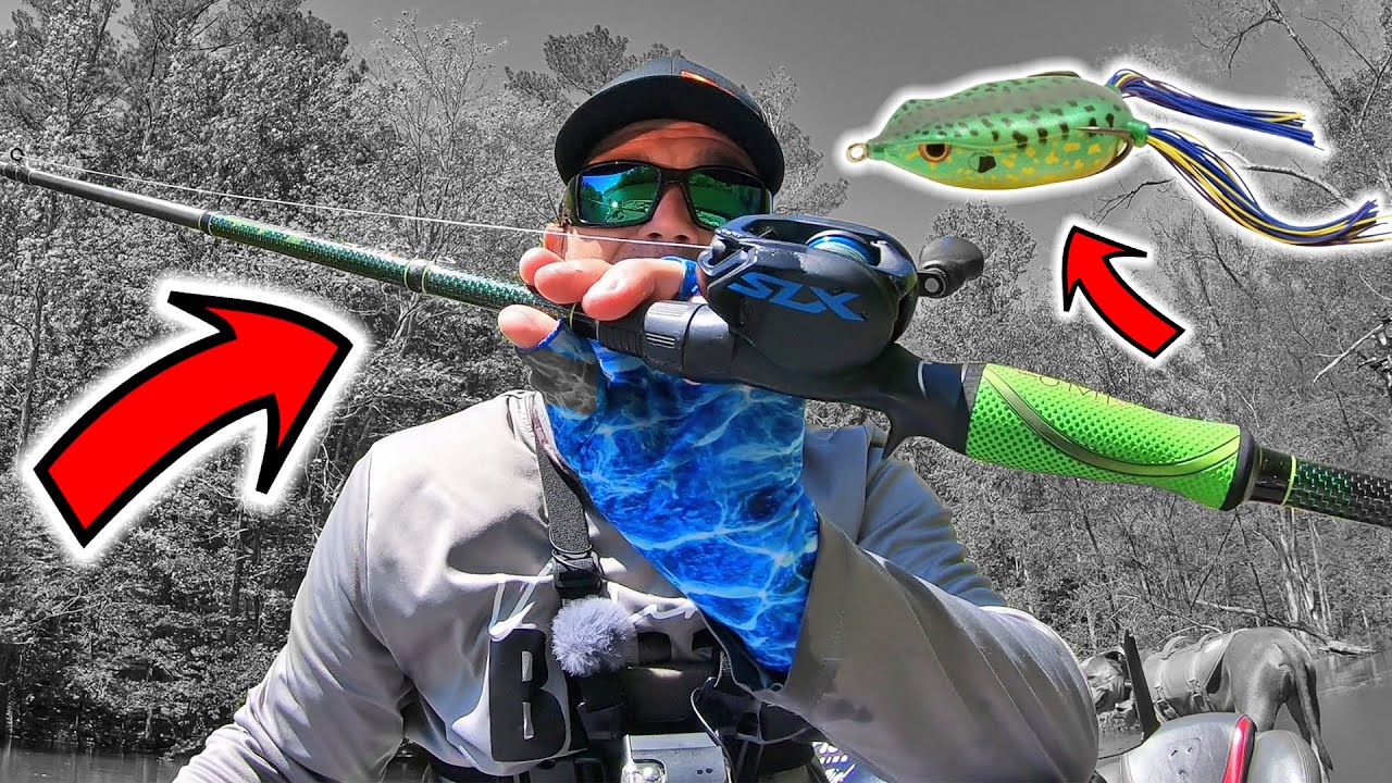 The ONLY 2 Fishing ROD and REEL Setups you NEED for Topwater FROG FISHING 