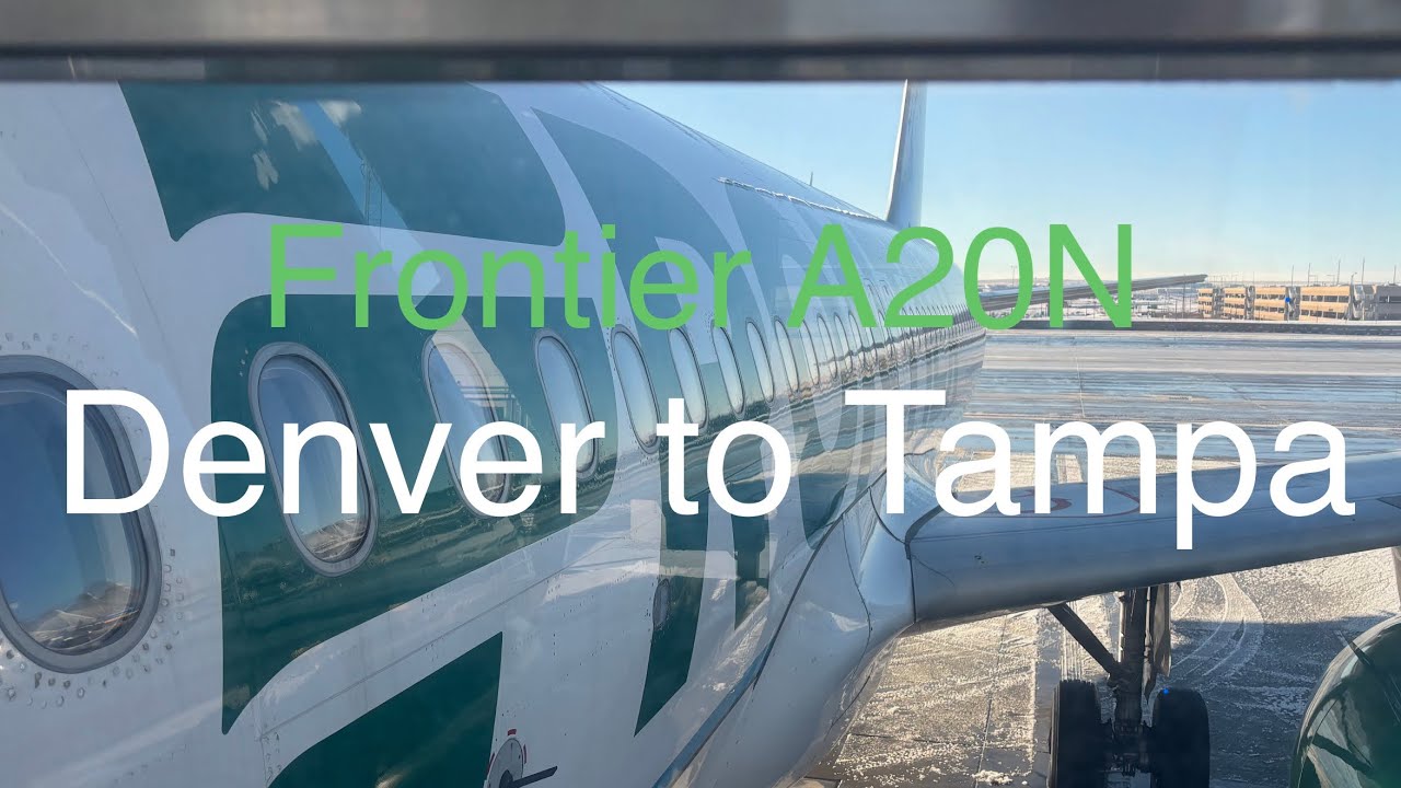 Frontier Flight Denver To Tampa