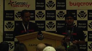 Information DEF CON 26 RECON VILLAGE - upgoingstar, sudhanshu c - Opening Note News