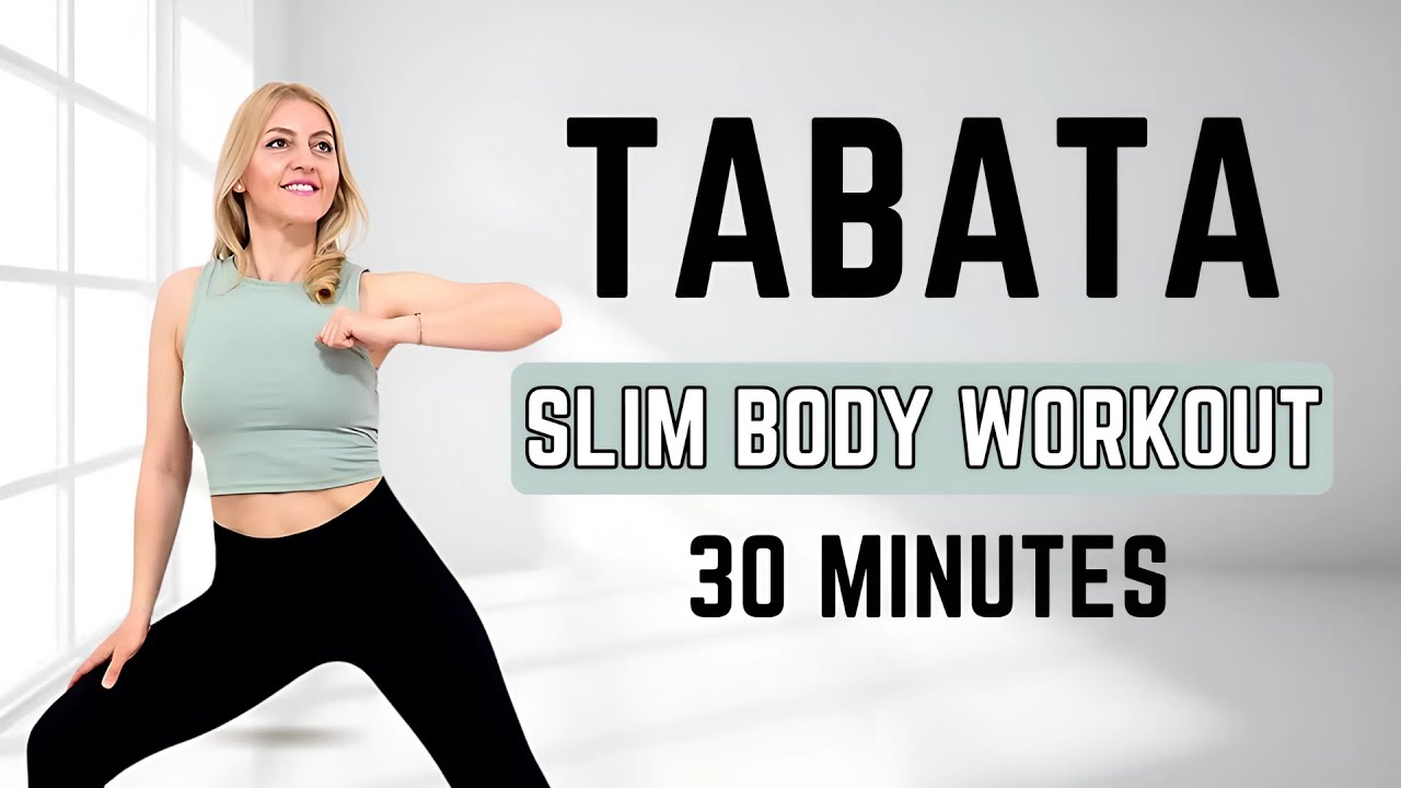 🔥30 MIN TABATA HIIT🔥SWEATY FULL BODY WORKOUT🔥ALL STANDING🔥No Equipment🔥No Repeat🔥