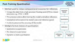 NXP Shows How to Shrink Models w/Quantization-aware Training & Post-training Quantization (Preview)