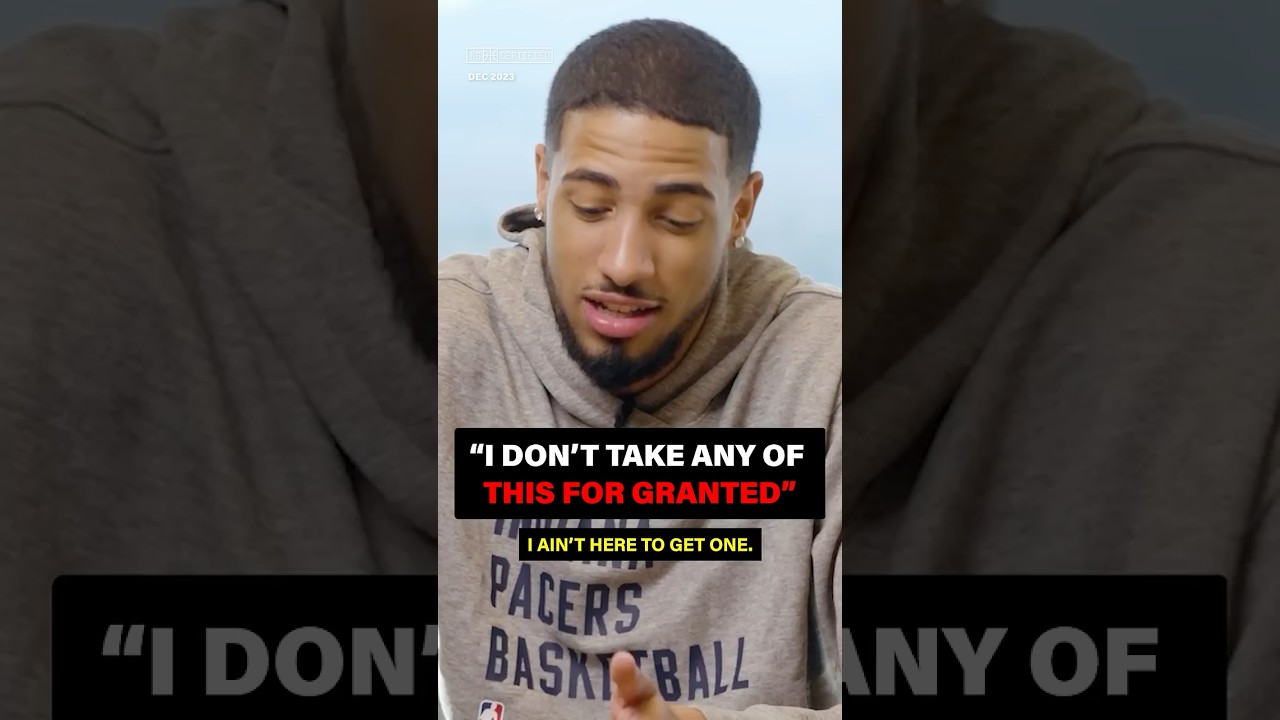 Tyrese Haliburton refuses to put a ceiling on what he can accomplish 😤
