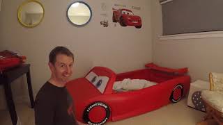 Lightning McQueen Bed Building