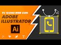 CREA un 🔥ICONO PERFECTO🔥para tus FUENTES ICONOS usando ADOBE ILLUSTRATOR