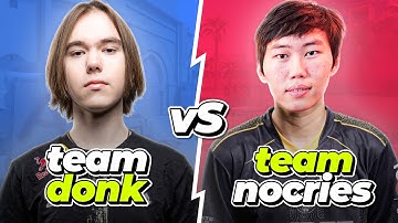 DONK vs NOCRIES on FACEIT with Utility Guide, Multi POV & Voice Comms (Mirage)