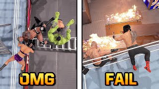 50 Best Omg Epic Fail Moments In Wwe 2K23 