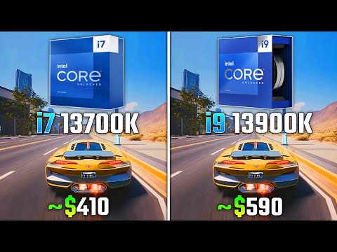 INTEL i7-13700K vs INTEL i9-13900K | Test in 6 Games