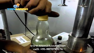 SEMI AUTOMATIC BOTTLE CAPPING MACHINE - LONG SIZE ROPP CAPS -WINE BOTTLES