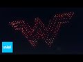 Wonder Woman Drone Light Show | Intel