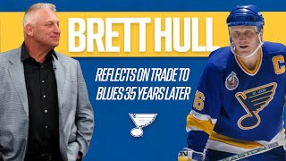 Hockey History: St. Louis Blues Acquire Brett Hull From Calgary Flames