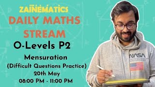 O LEVELS MENSURATION PRACTICE ONLY