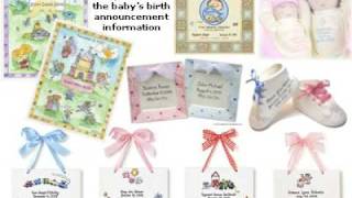 Unique, Personalized Baby Gift Gallery at TakeAStroll.com
