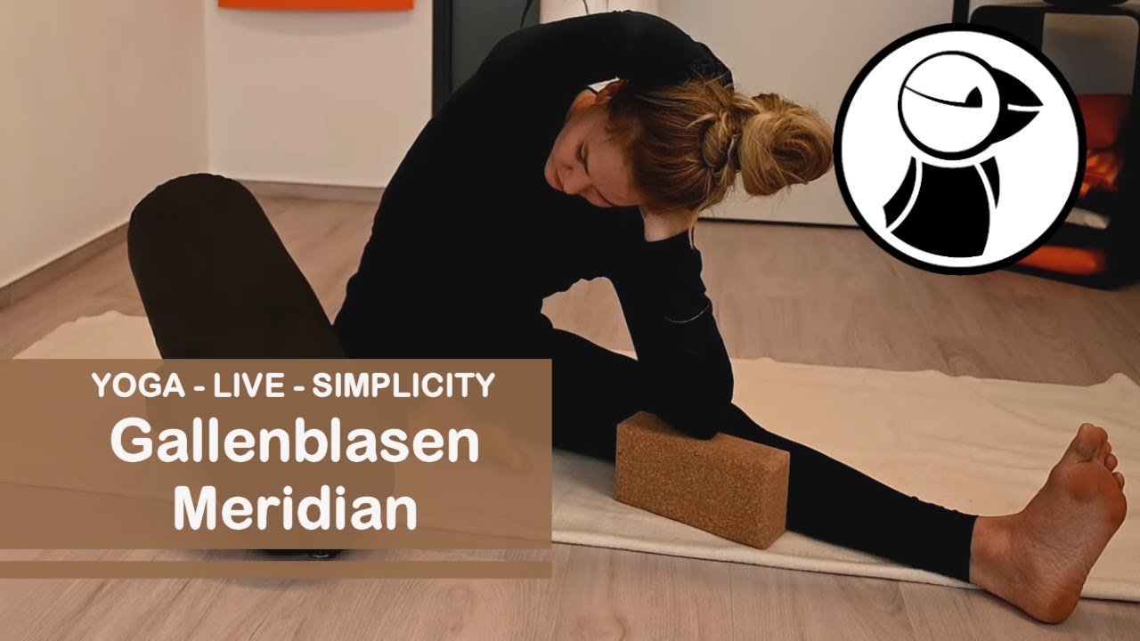 YOGA Gallenblasen Meridian - Video Nr. 22 - YIN-YOGA