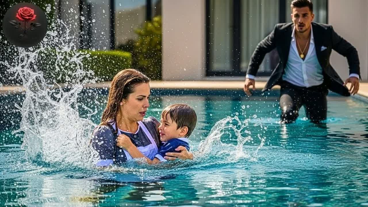 Maid Saved His Drowning Son From the Pool — The Mafia Boss Grabbed Her： 'You're Never Leaving”