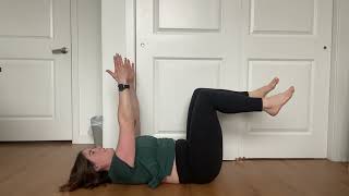 Deadbug Hold with Heel Tap