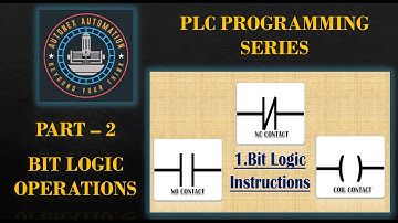 BIT LOGIC OPEARTIONS | PLC Programming Series Part-2 | Siemens PLC Tutorial